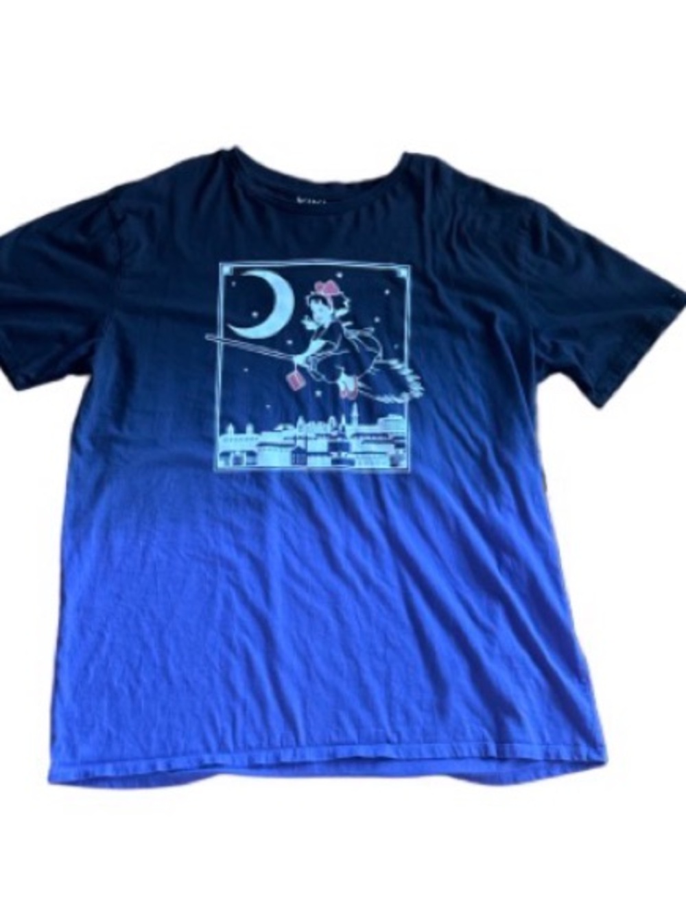 Kiki's delivery studio Gholbi Blue & purple ombré  Short Sleeve Tee